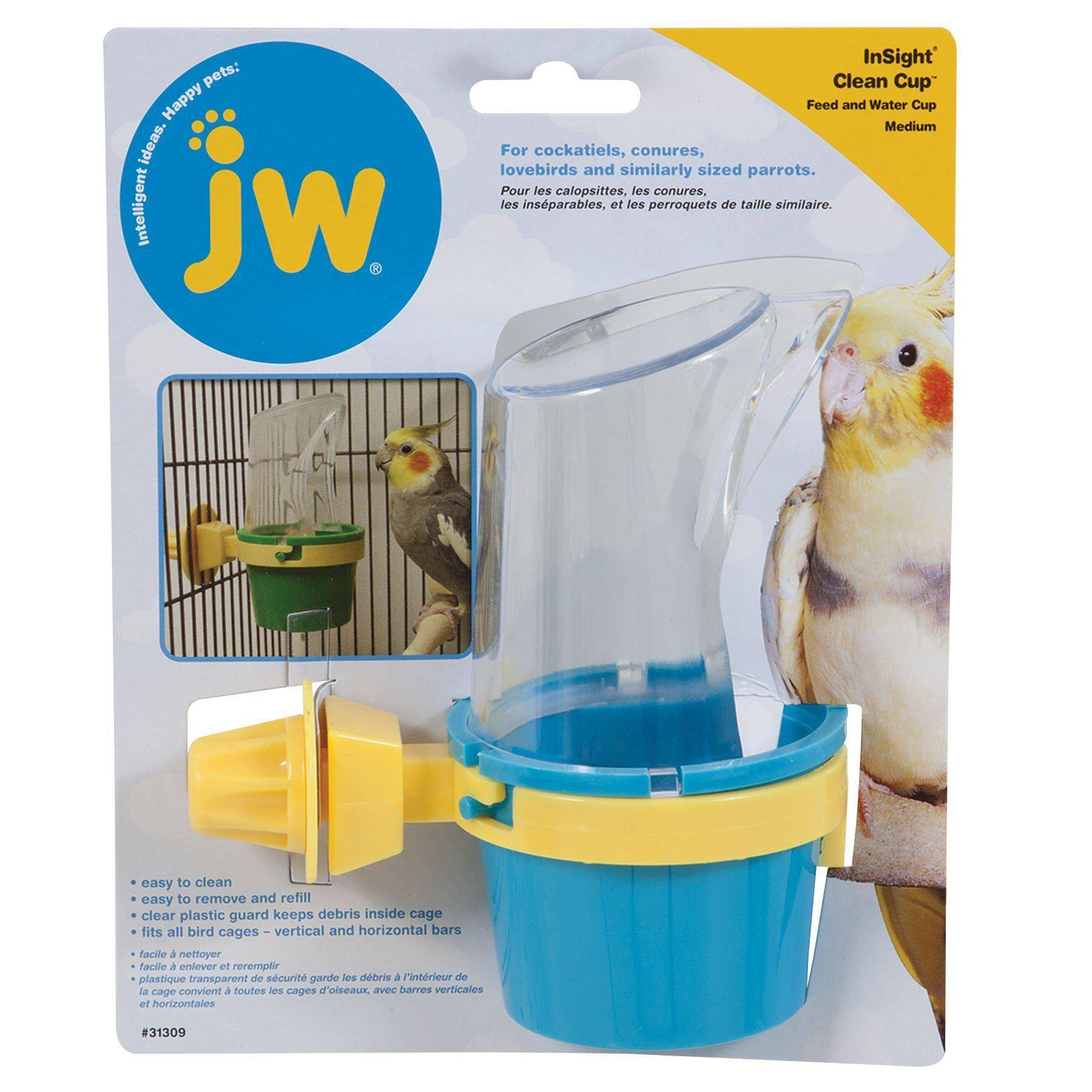 Jw Pet Company Clean Cup Feeder And Water Cup - Medium