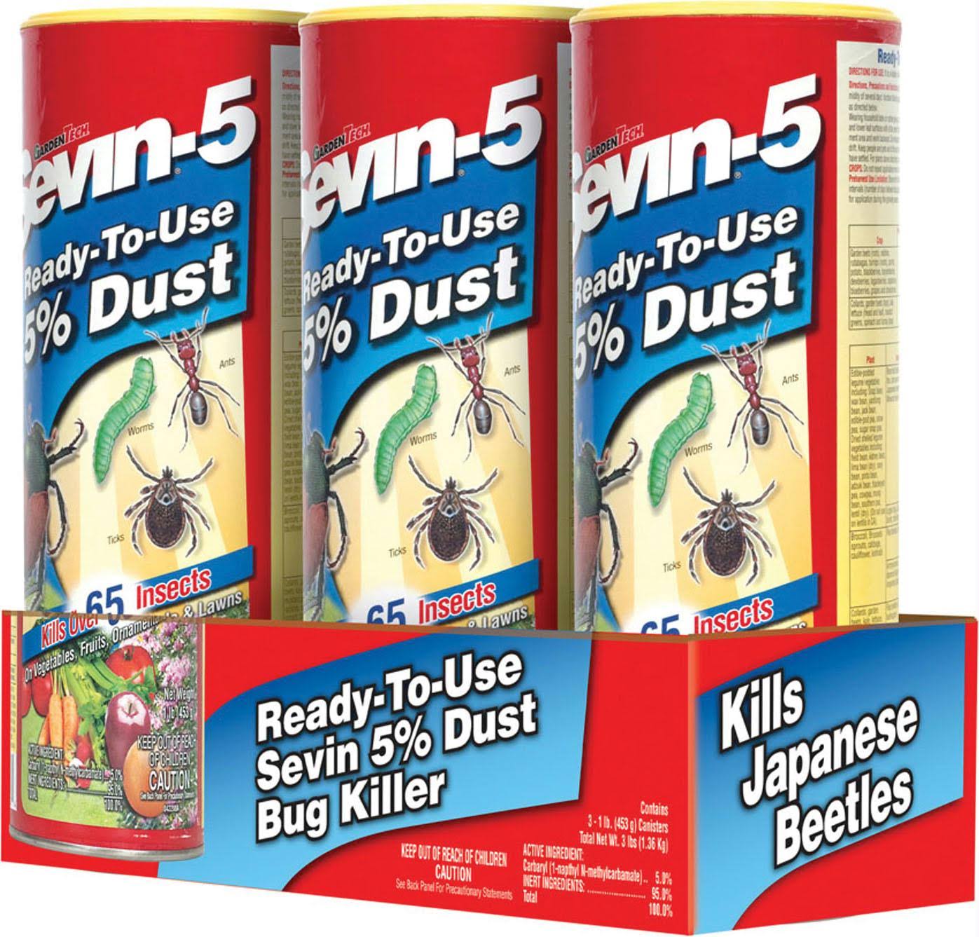 Sevin Dust Bug Killer - 3 Pack