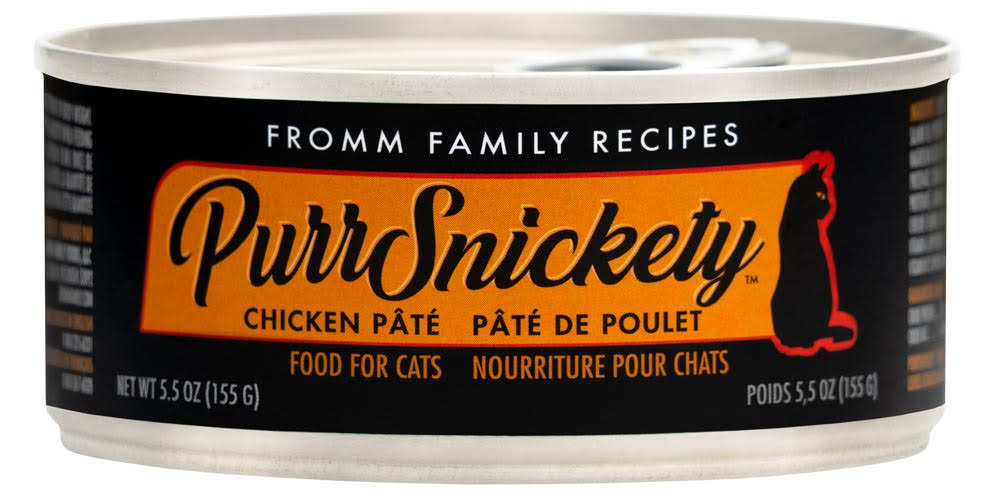 Fromm PurrSnickety Chicken Pate Canned Cat Food - 5.5 oz, Case of 12
