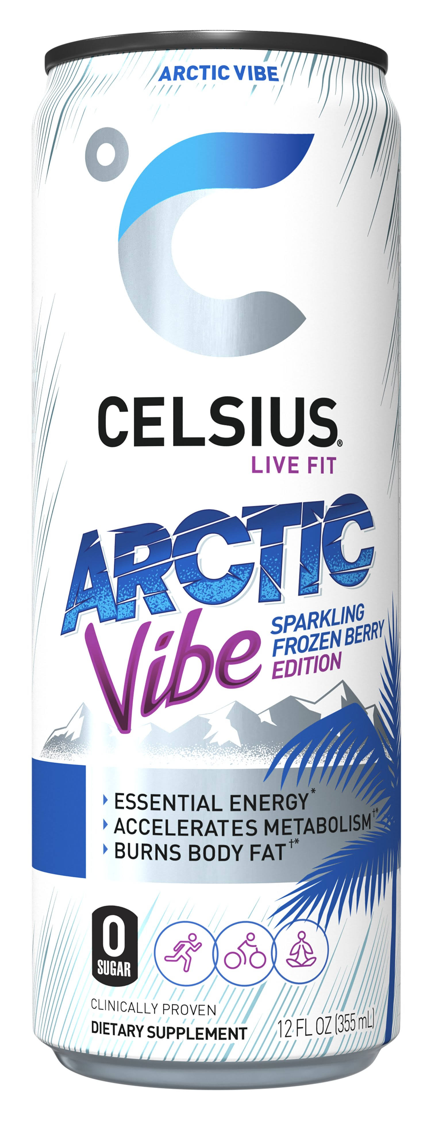 Celsius Live Fit Energy Sparkling Water - Arctic Freeze Berry