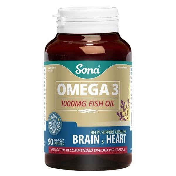 Sona Omega-3 - 90 Capsules
