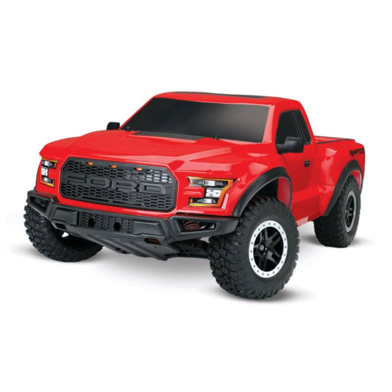 Traxxas 580941t5 Ford Raptor RC Model Vehicle Kit - Red, 1:10 Scale