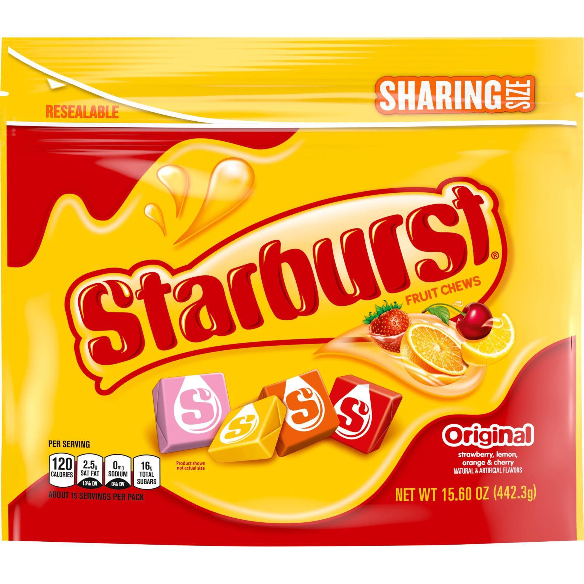 Starburst Fruit Chews, Original, Sharing Size - 15.60 oz