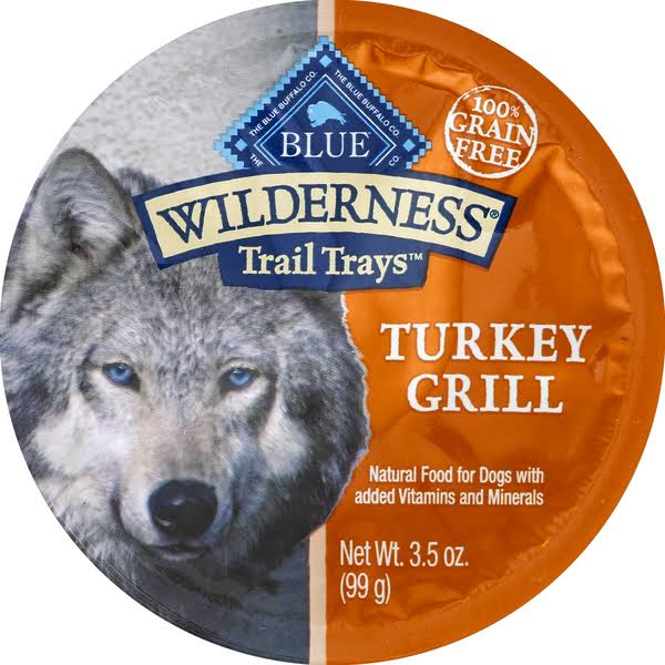 Blue Buffalo Wilderness Trail Trays Small Dog Food - Natural, Grain Free, Turkey Grill