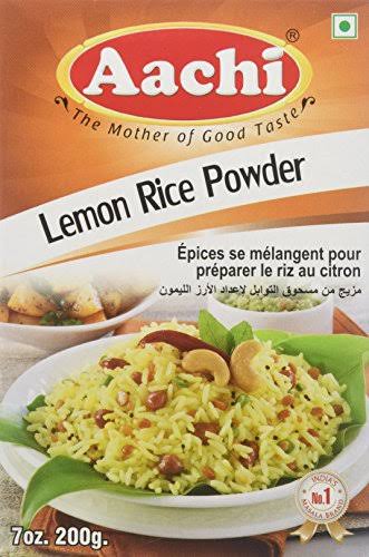 Aachi Lemon Rice Powder 7 Oz, 200 Gm