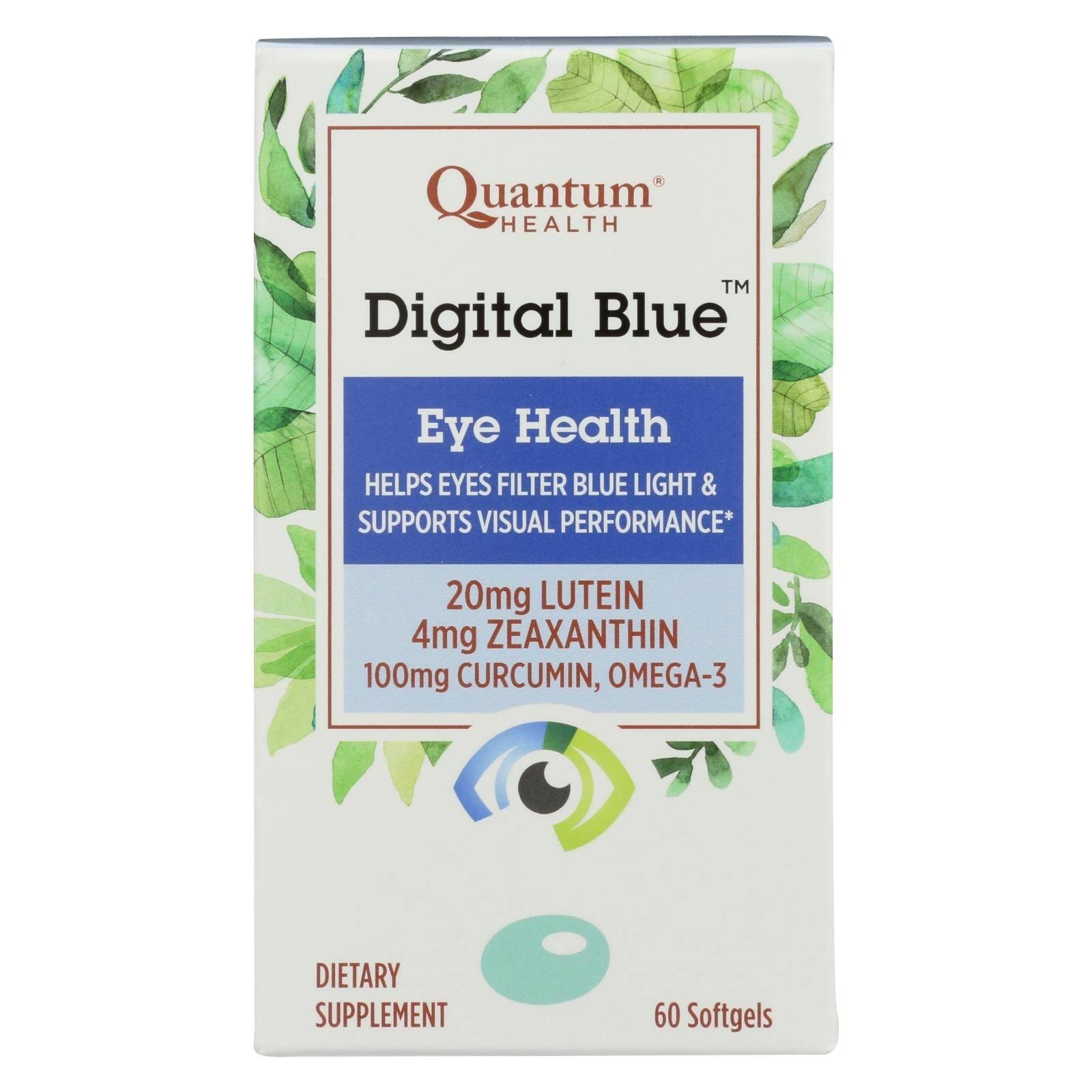 Quantum Health Eye Health, Digital Blue, Softgels - 60 softgels