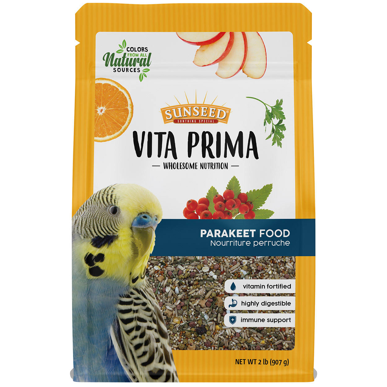 Sunseed RA Vita Prima - Parakeet Food - 2 LB