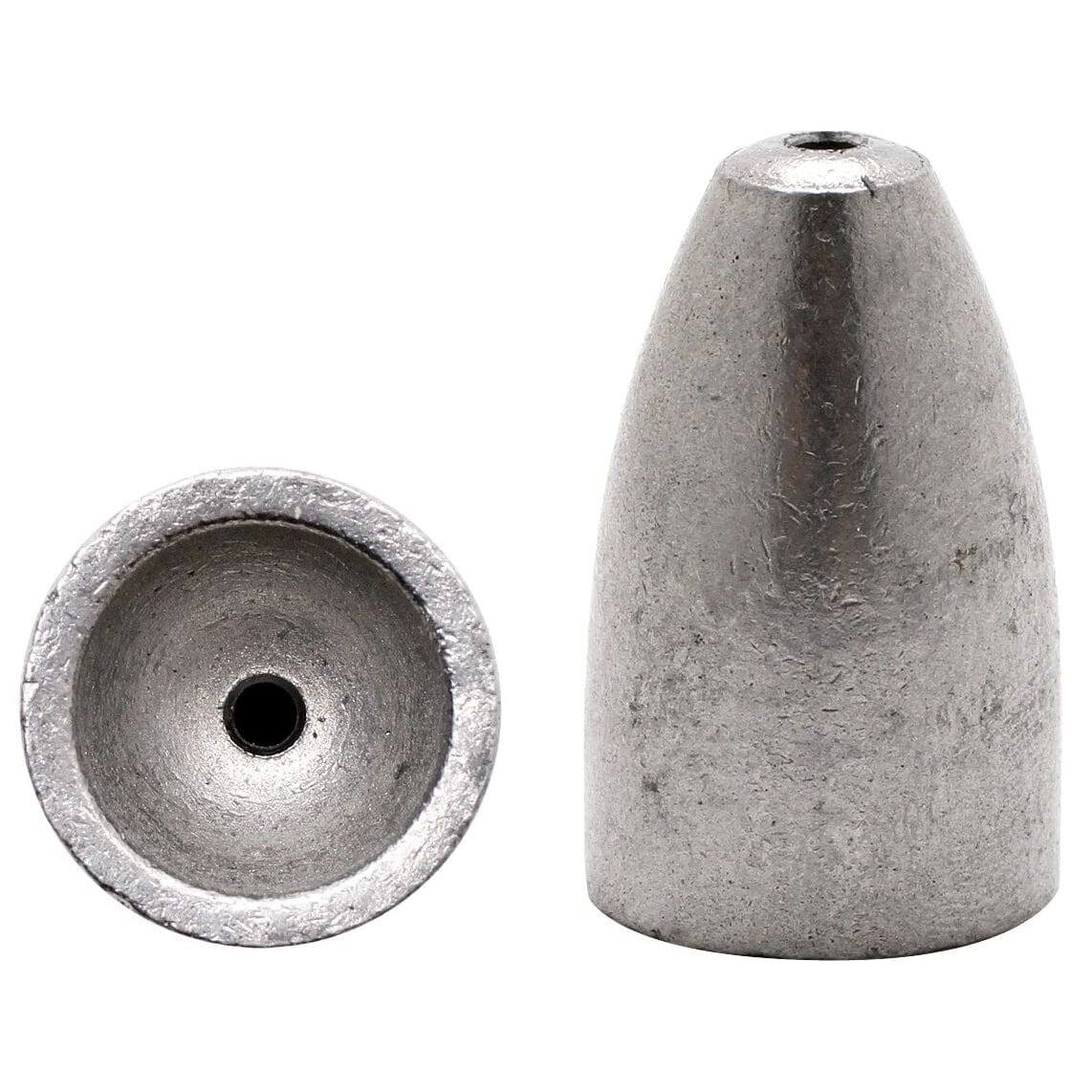 Bullet Weight Worm Weights - Lead, Unpainted, 3/16oz