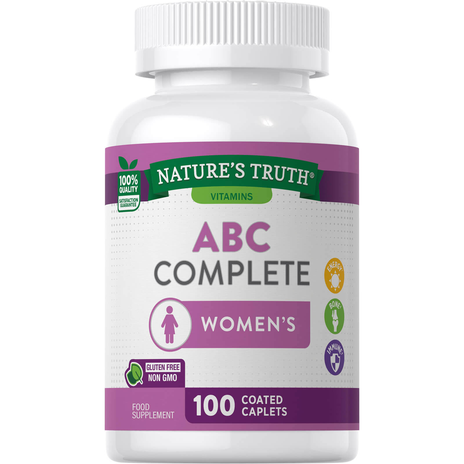 ABC Complete Women's Multivitamins & Minerals Complex - 100 Caplets