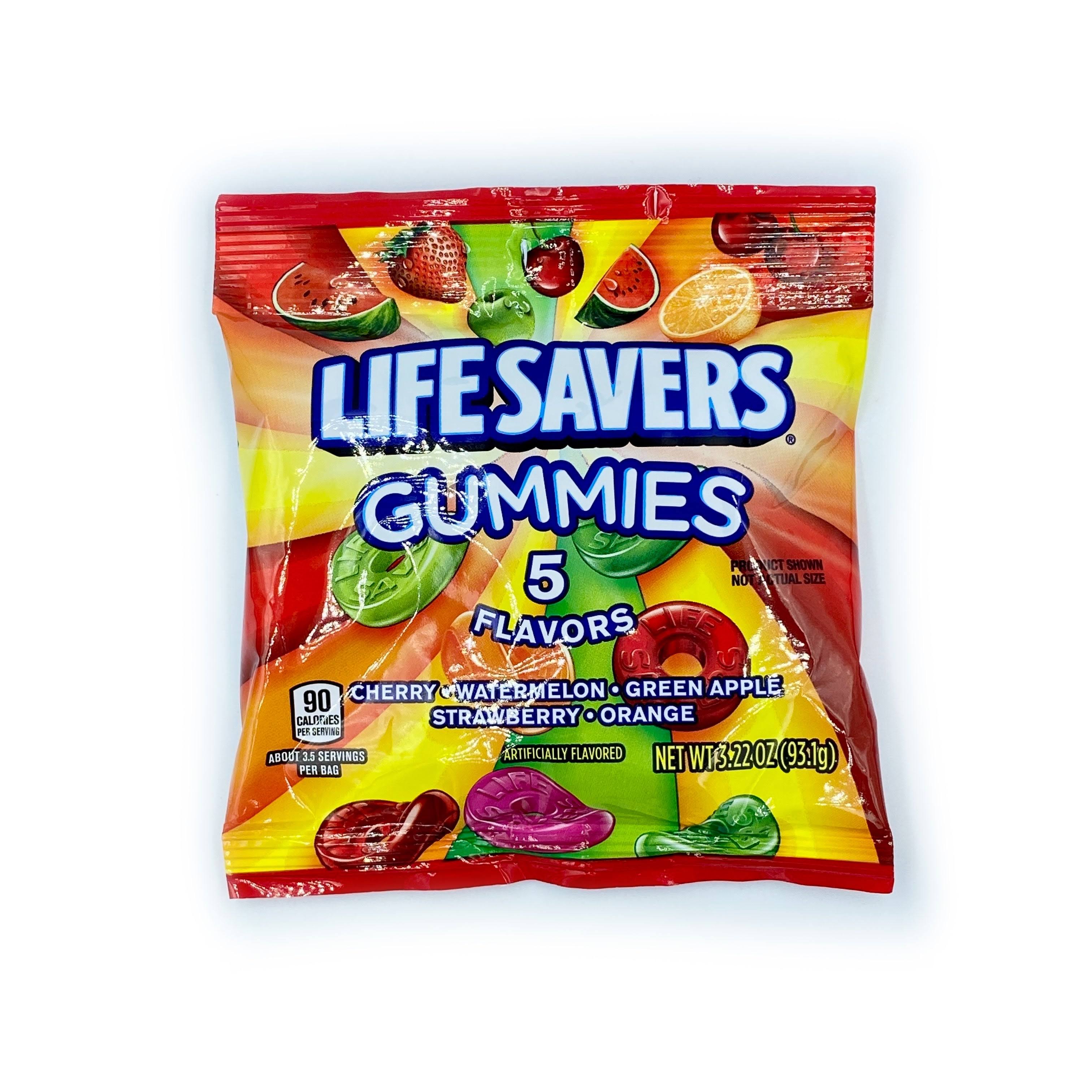Lifesavers Gummies 5 Flavours Peg Bag 3.22oz