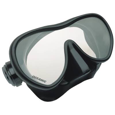 Oceanic Scuba Diving Mini Shadow Mask - Black