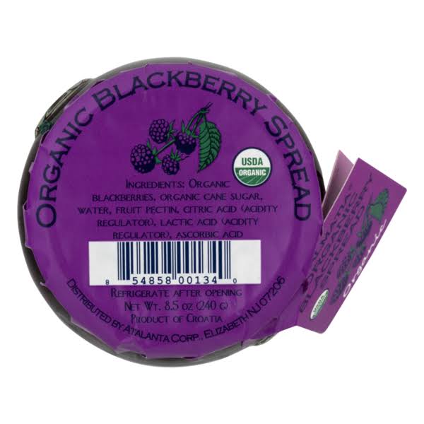 Dalmatia 8.5 oz. Organic Blackberry Spread
