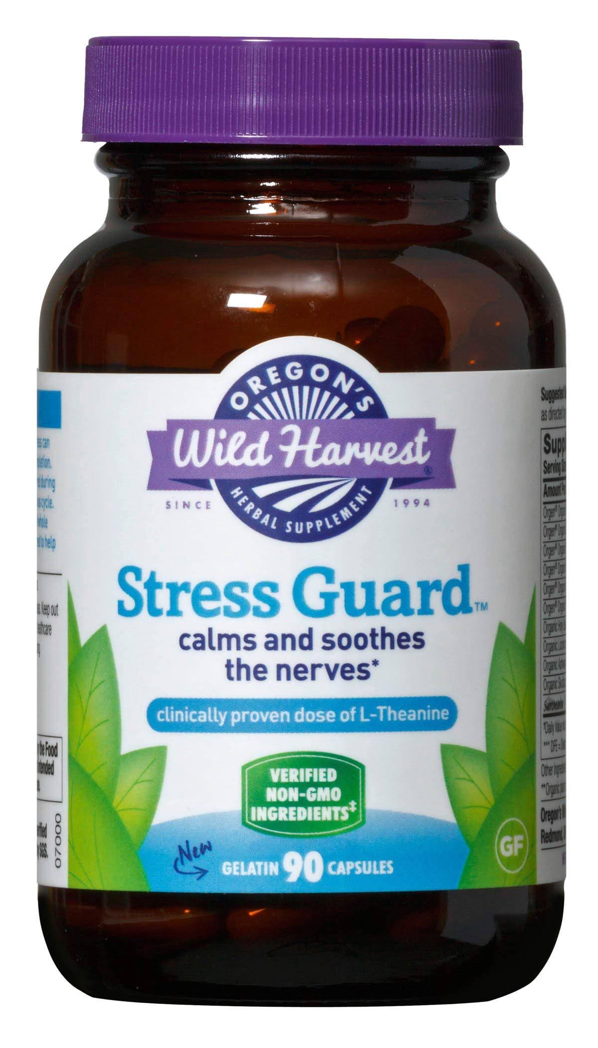 Oregon's Wild Harvest Stress Guard Supplement - 90 ct