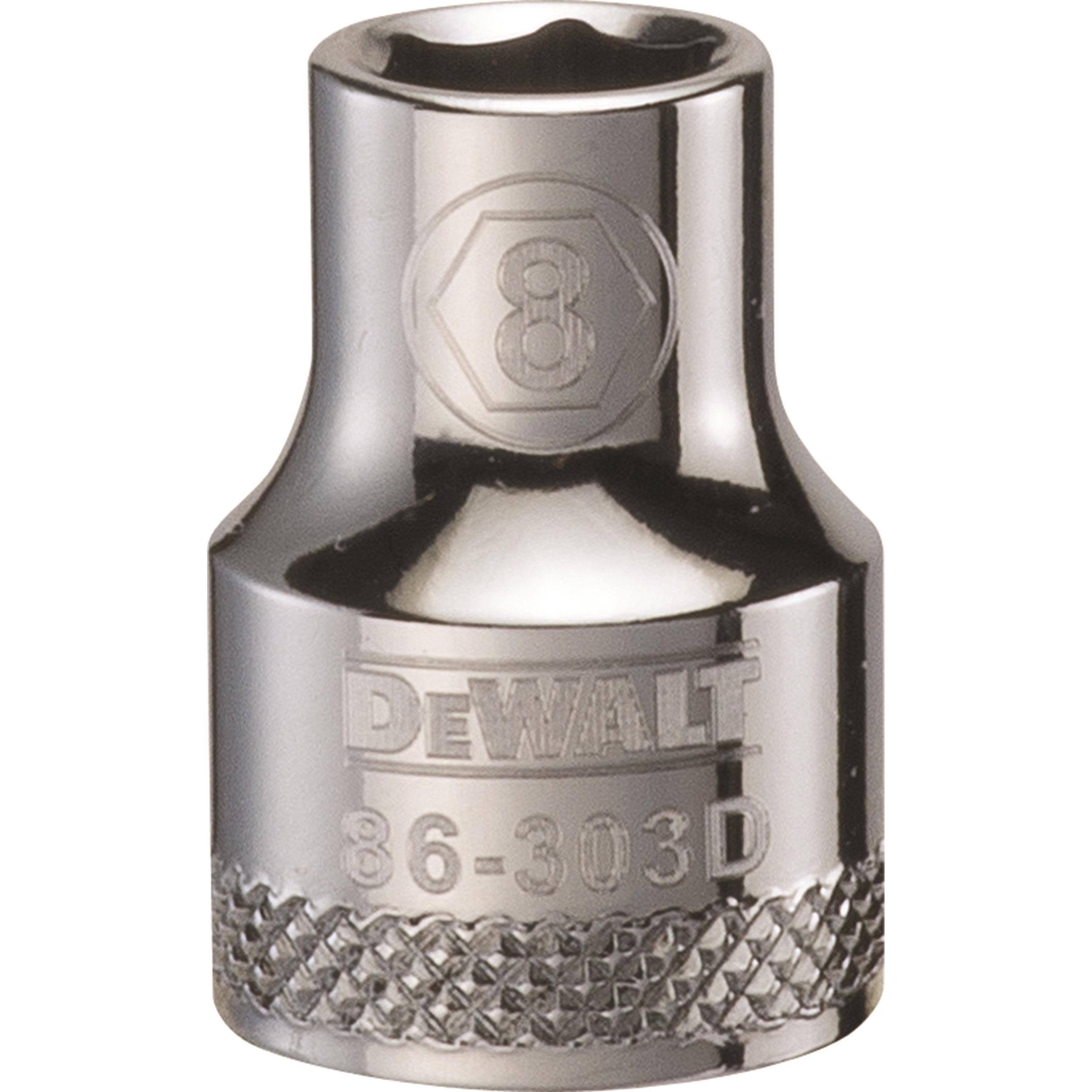 Dewalt DWMT86303OSP Socket - 3/8'' Drive, 8mm, 6 Point