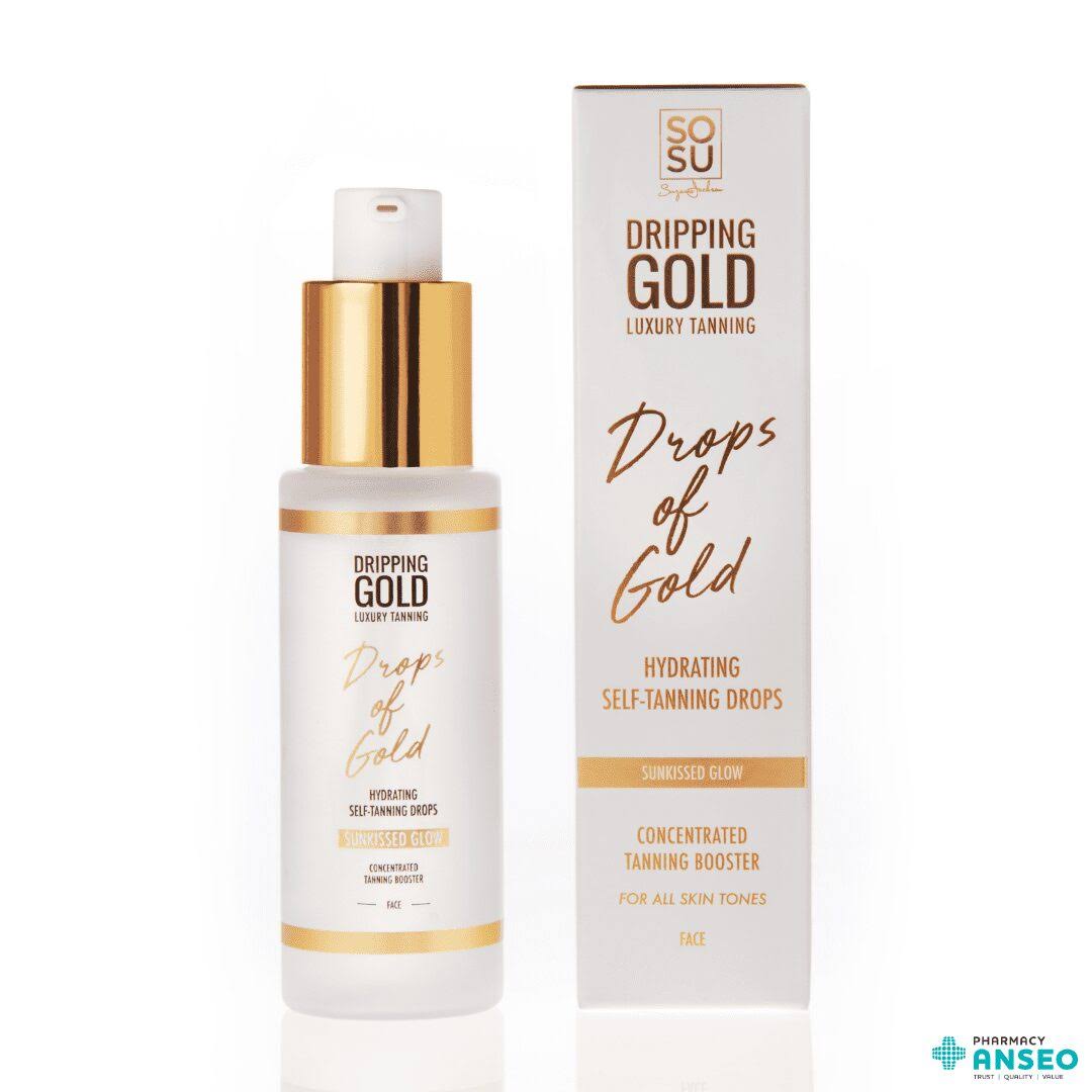 SOSU by SJ Dripping Gold Drops of Gold Concentrated Tan Drops 30ml