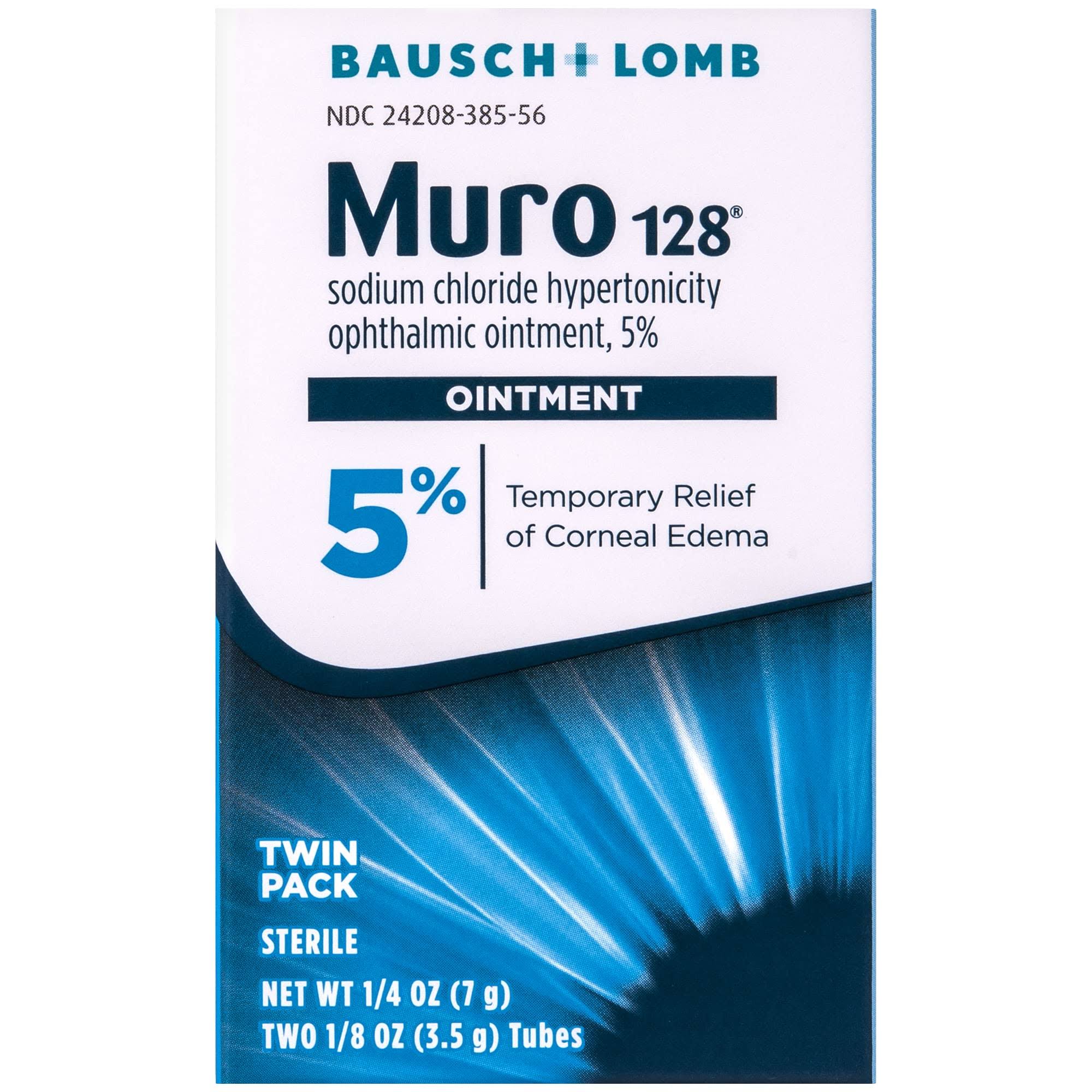 Muro 128 Sterile Ophthalmic Ointment - 7g