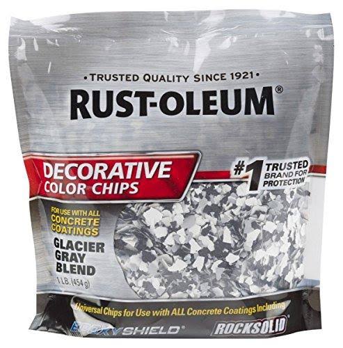 Rust-Oleum 312449 Decorative Color Chips - Glacier Gray Blend