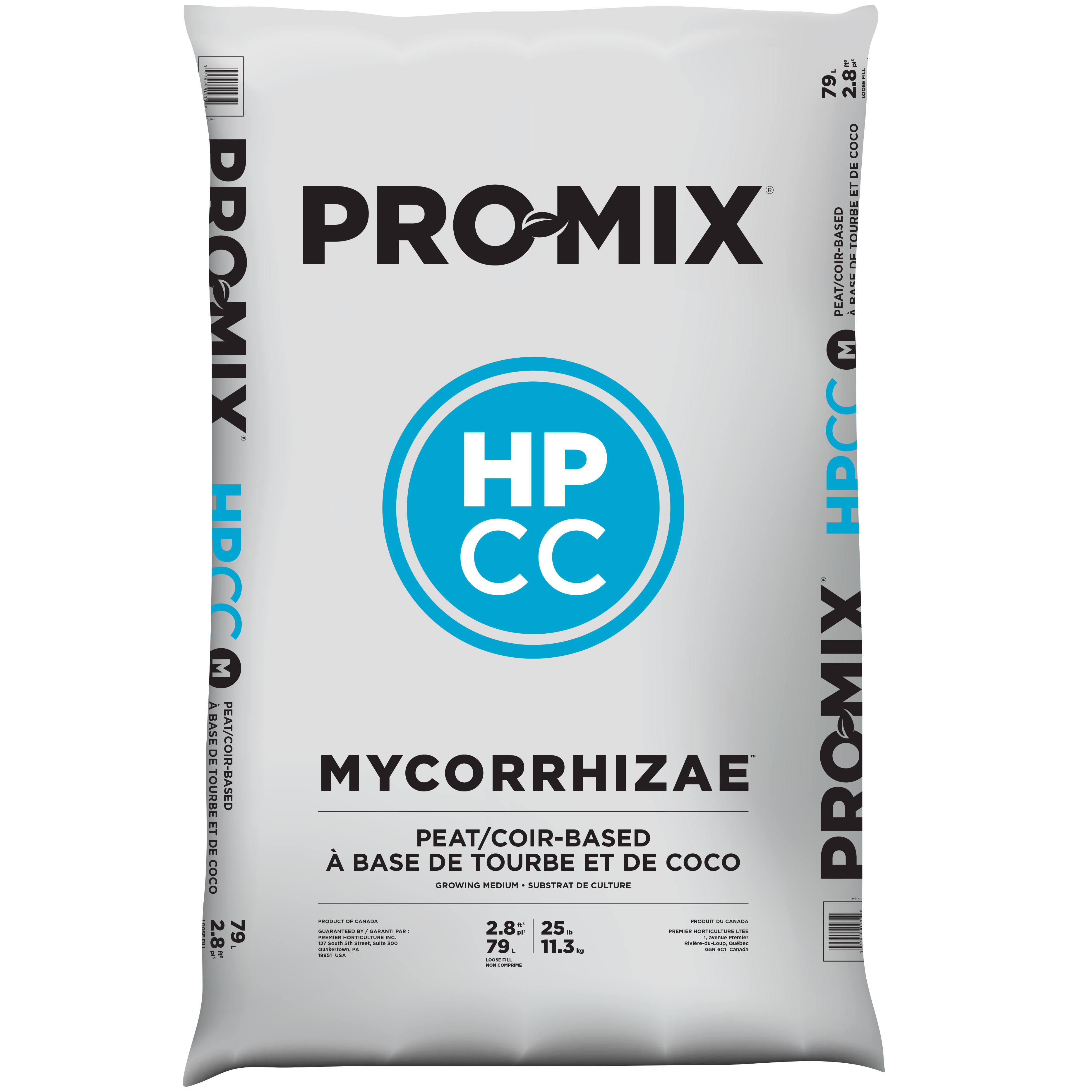 Premier Horticulture 2028130 RG Pro Mix HP CC Mycorrhizae High Porosity Grower Mix, 2.8 cu. ft.