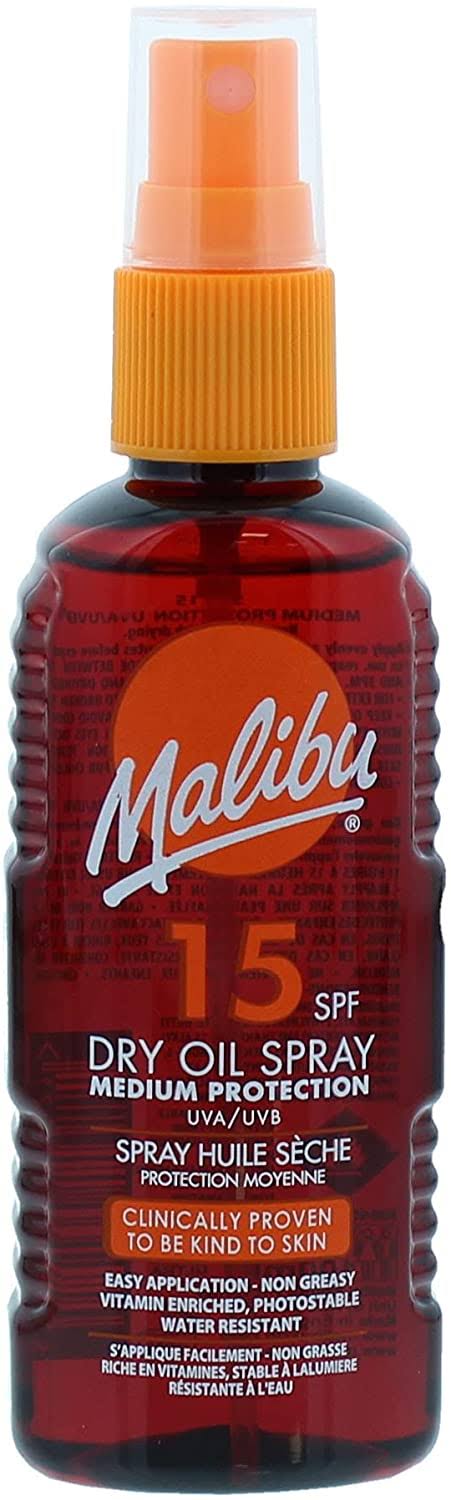 MALIBU 100ML SPF 15 DRY OIL SPRAY