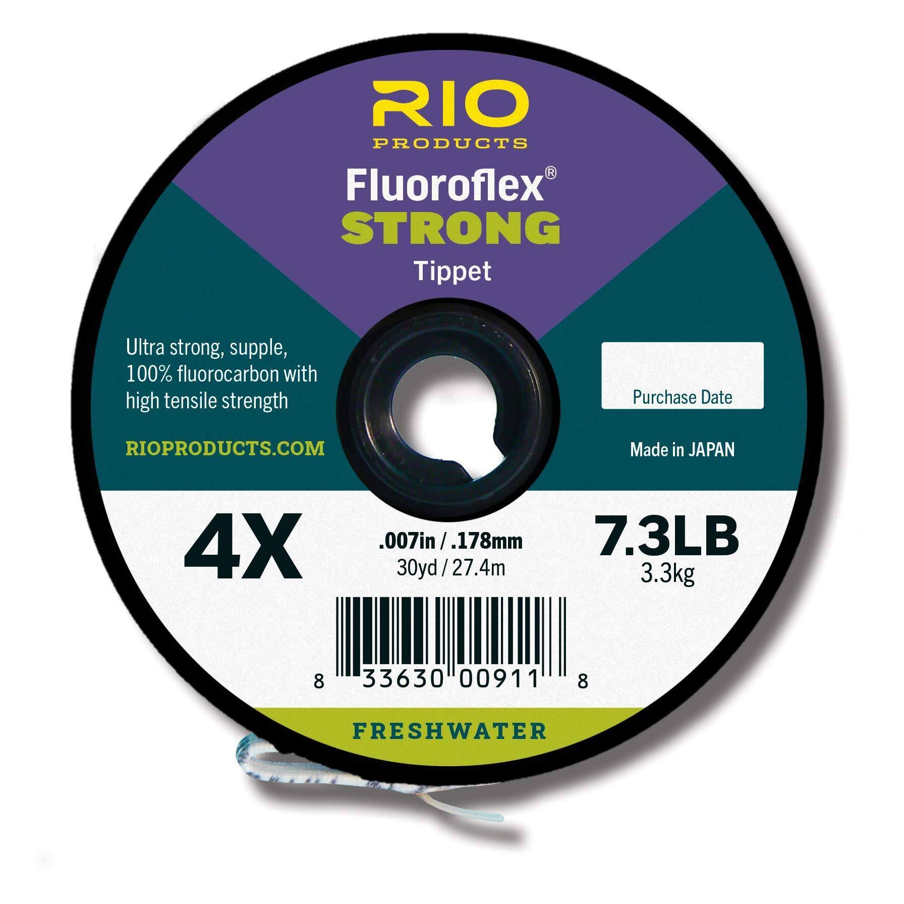 Rio Fluoroflex Strong Tippet - 30yd - 0X
