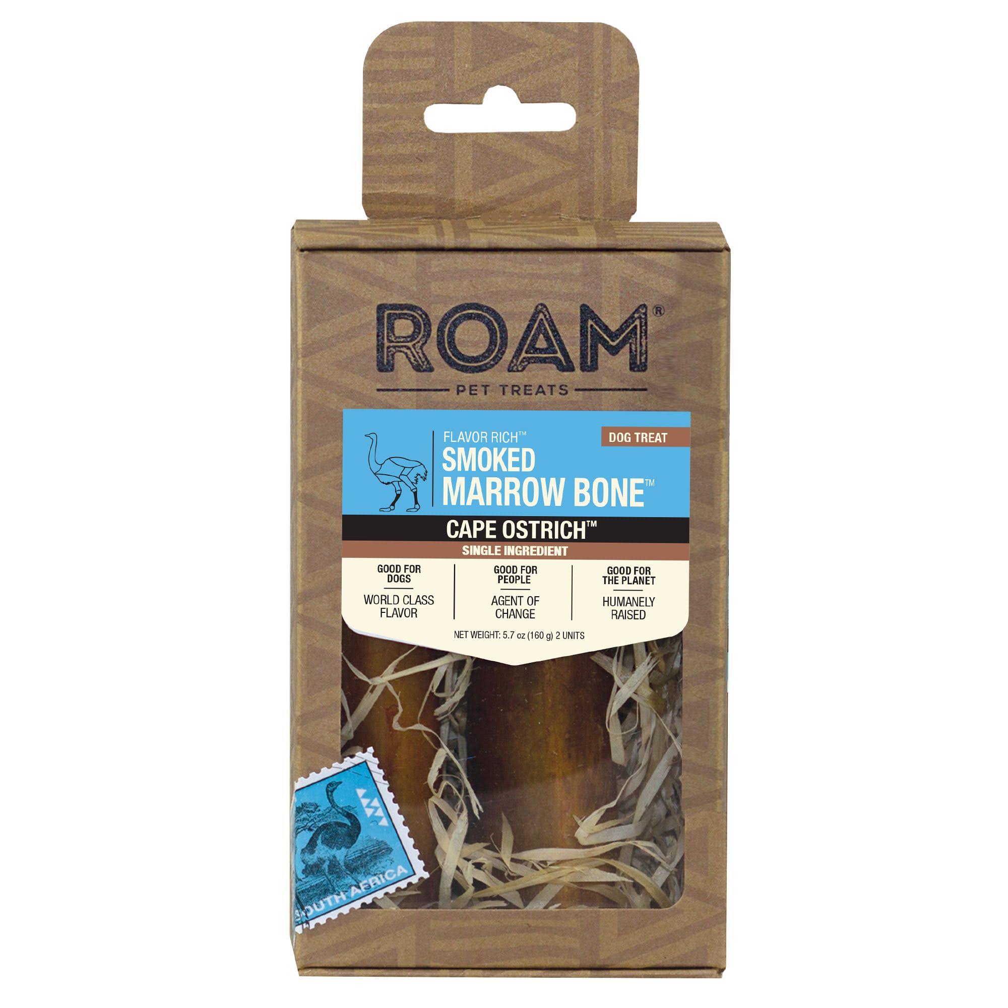 Roam Pets Smoked Ostrich Marrow Dog Bone 177g
