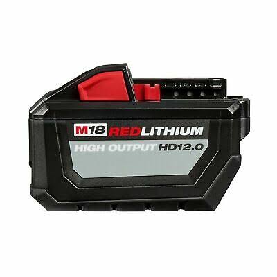 Milwaukee M18 Lithium-Ion High Output Battery Pack - 12.0Ah, 18V