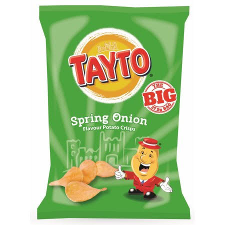 Tayto Potato Crisps - Spring Onion Flavour, 37.5g