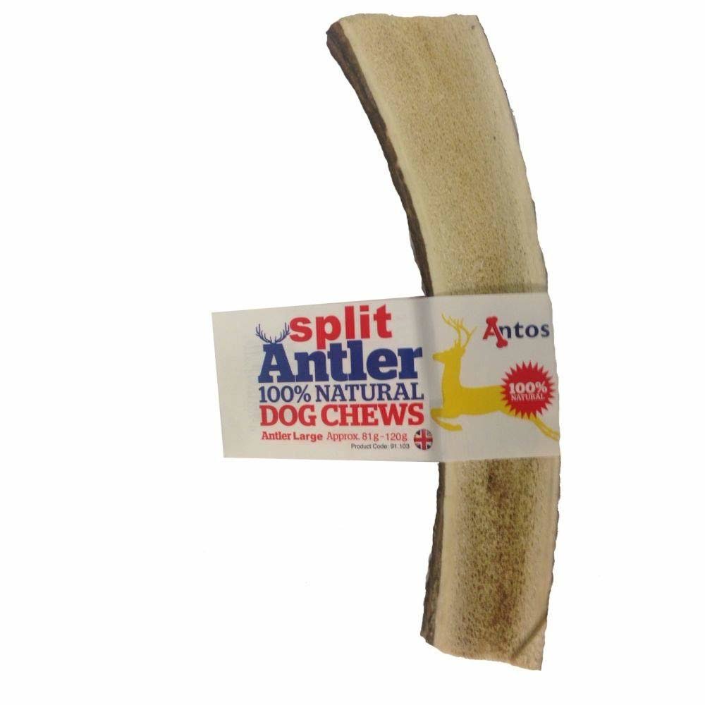 Antos Split Antler Natural Dog Chew