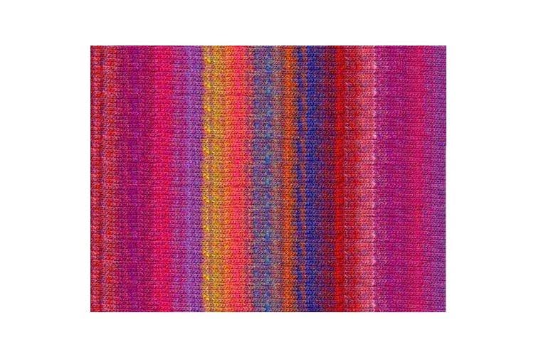 Noro Kureyon, 102 - Pink-Yellow-Red-Blue | Knitting & Crochet