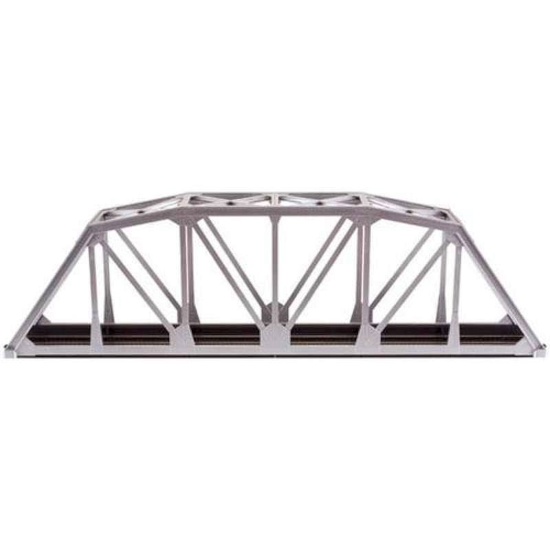 Ho Kit Code 83 Through Truss Bridge - Silver, 46cm