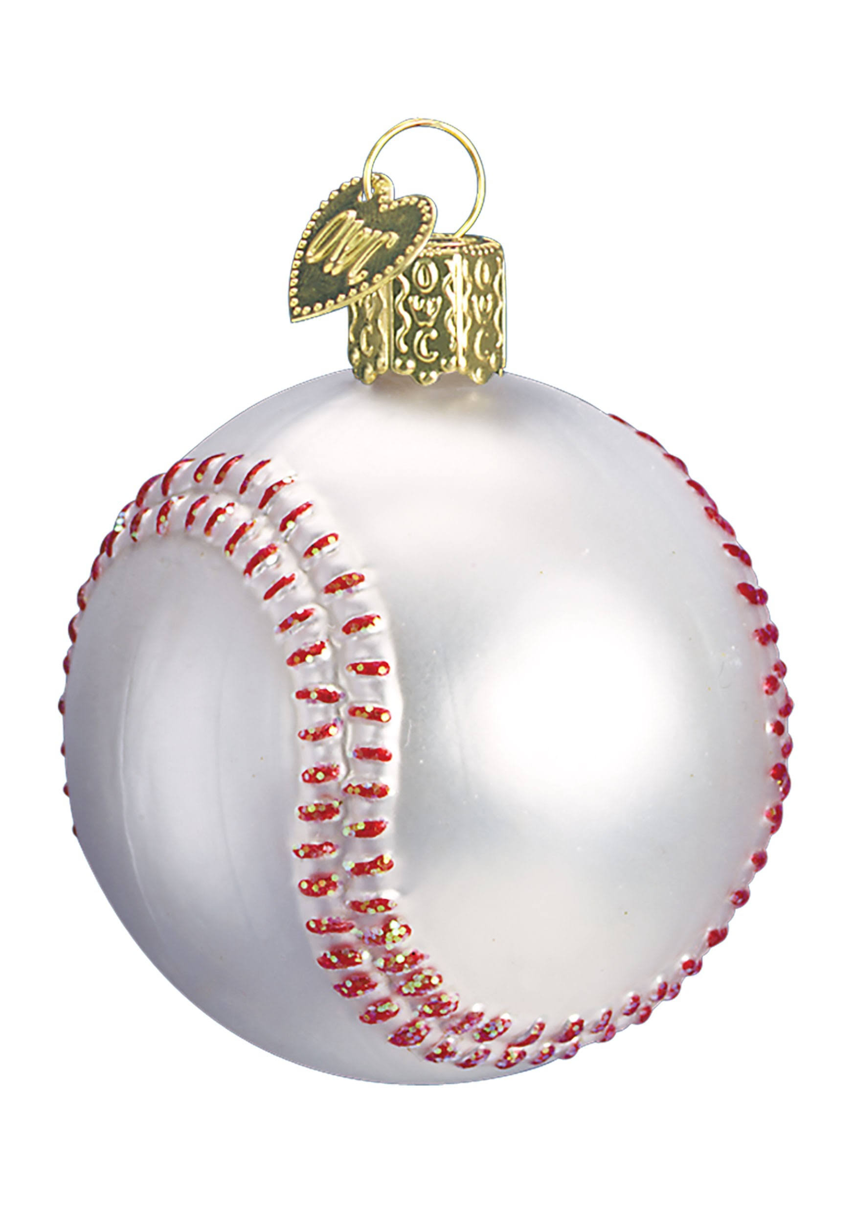 Old World Christmas 2020 Christmas Ornament Football Glass Blown Ornament for Christmas Tree 