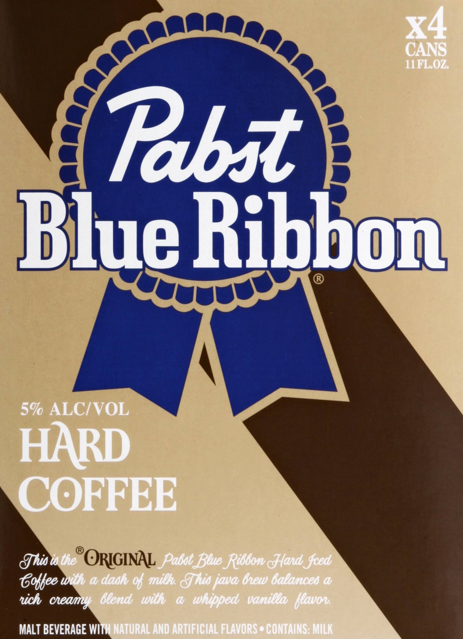 Pabst Hard Coffee - 4 pack, 11 oz cans
