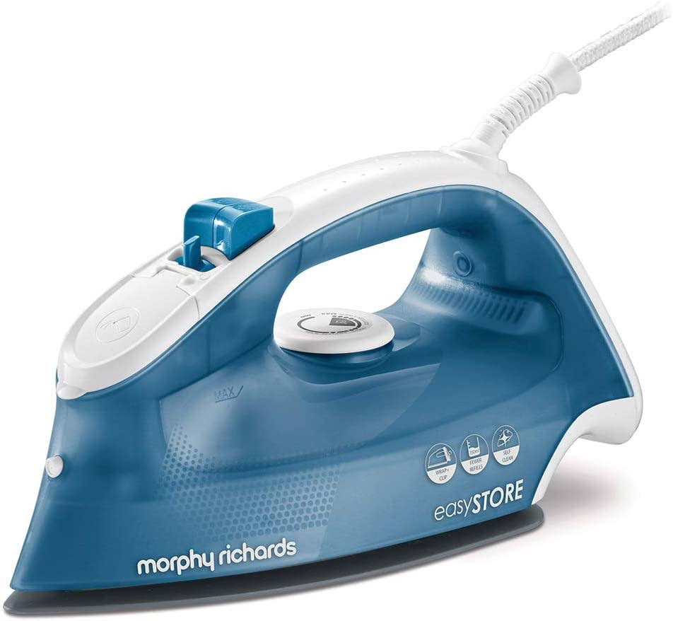 Morphy Richards 300283 Easy Store Steam Iron, 2400 W, Blue
