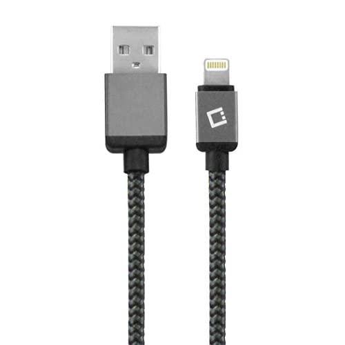 Cellet Lightning 8 Pin Braided USB Charging Plus Data Sync Cable - 10'