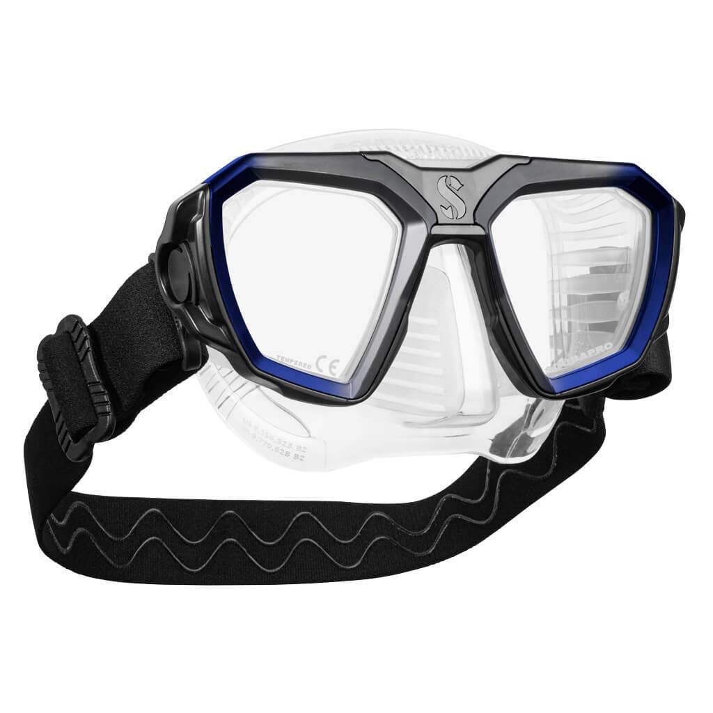 Scubapro D-mask Blue Clear Medium