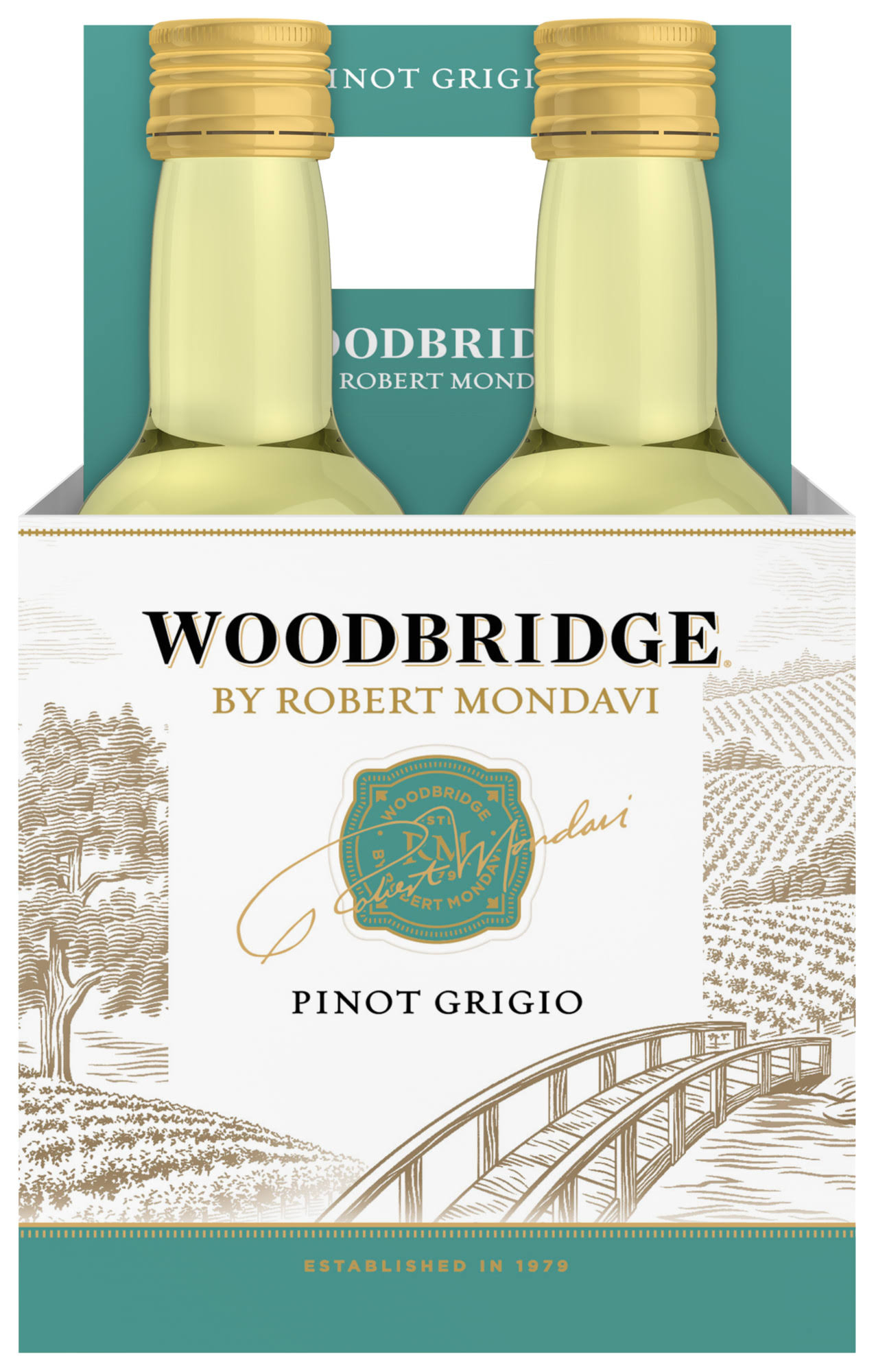 Woodbridge by Robert Mondavi Pinot Grigio Wine - 4pk, 187ml