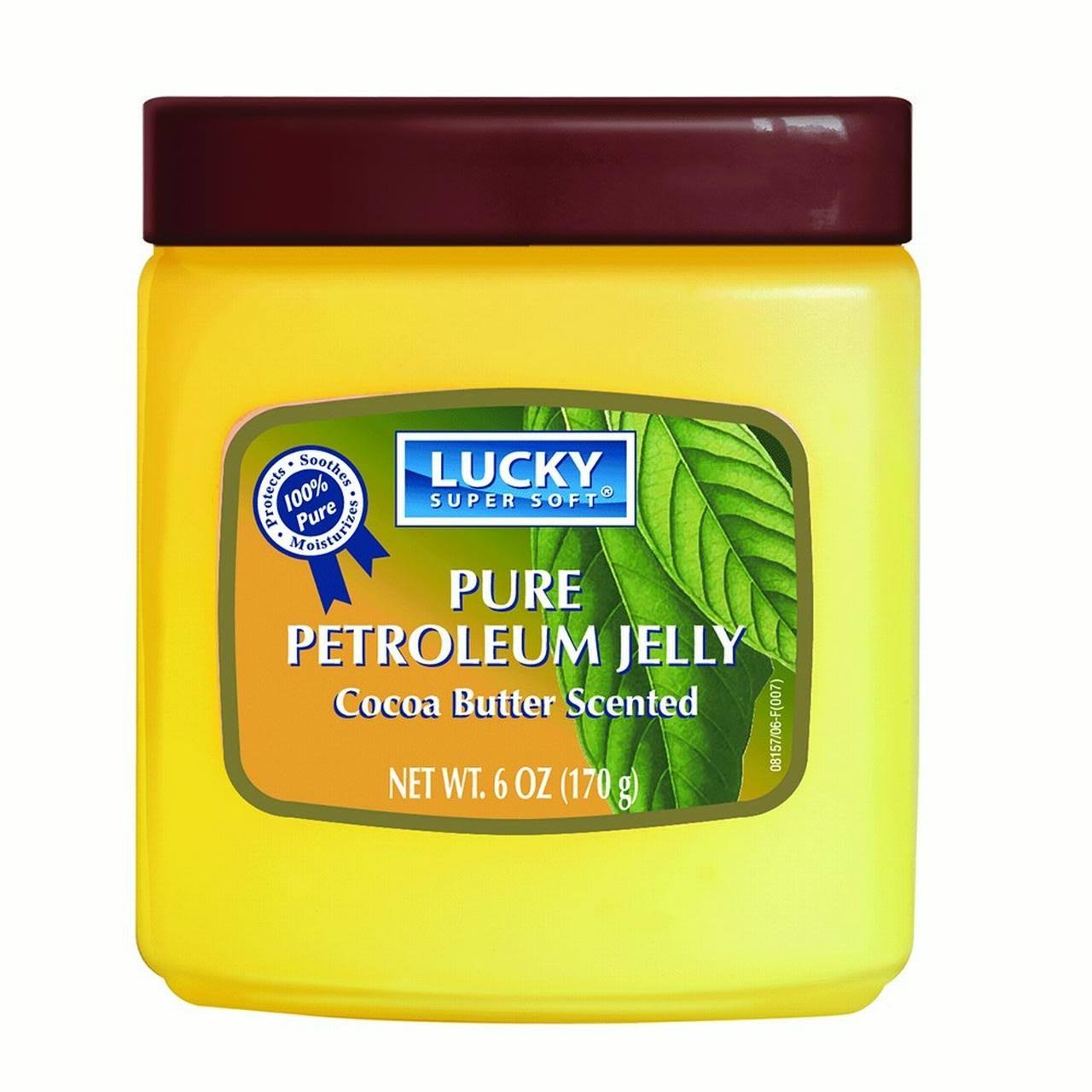 Lucky Super Soft Pure Petroleum Jelly - Cocoa Butter, 170g