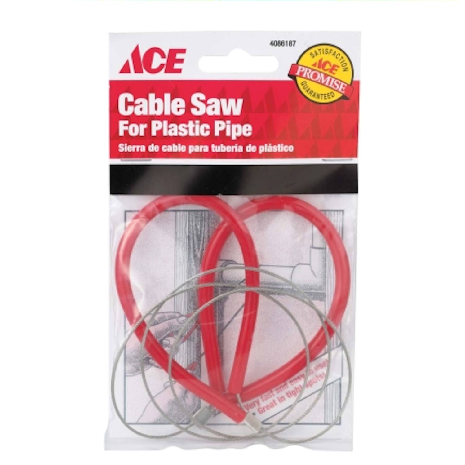 Ace Cable Saw for Plastic Pipe