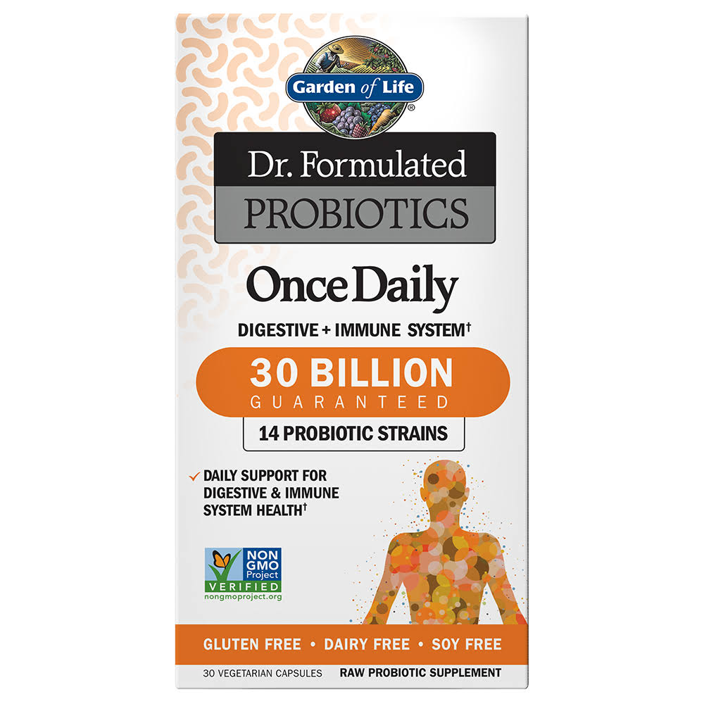Dr. Formulated Probiotics Once Daily Supplement - 30 Veggie Caps