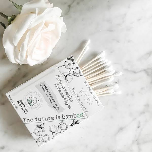The Future is Bamboo Bamboo Cotton Swabs