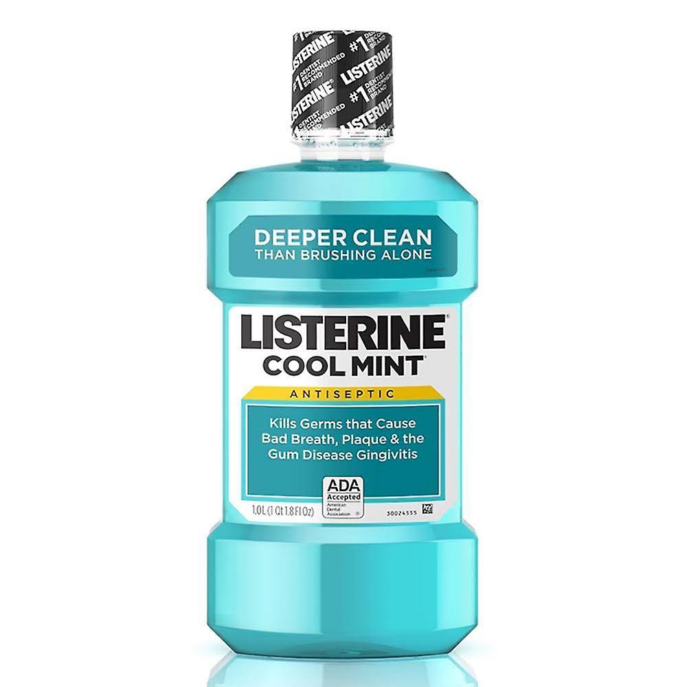 Listerine Ultraclean Antiseptic Mouthwash - Cool Mint, 500ml