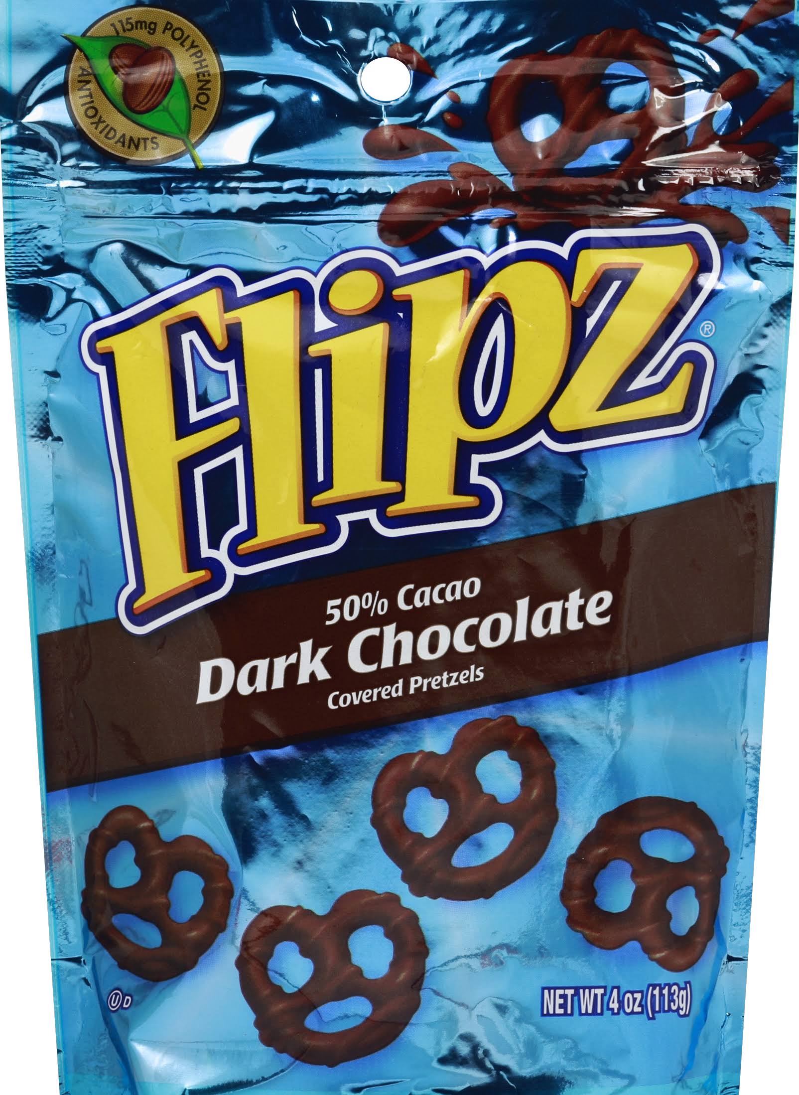 Flipz Pretzels - 4oz, Dark Chocolate Covered