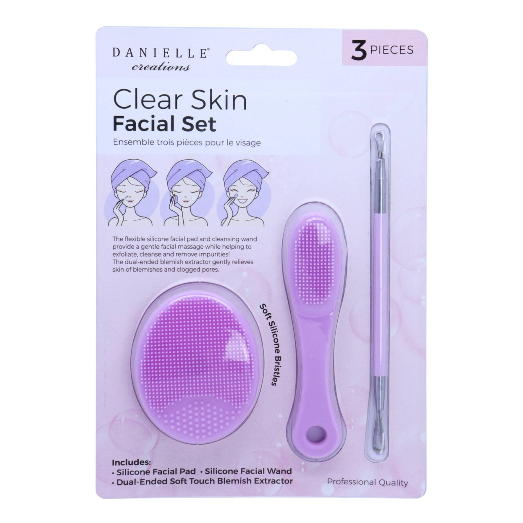 Danielle Creations Clear Skin Facial Skincare Silicone Tools & Blemish Remover