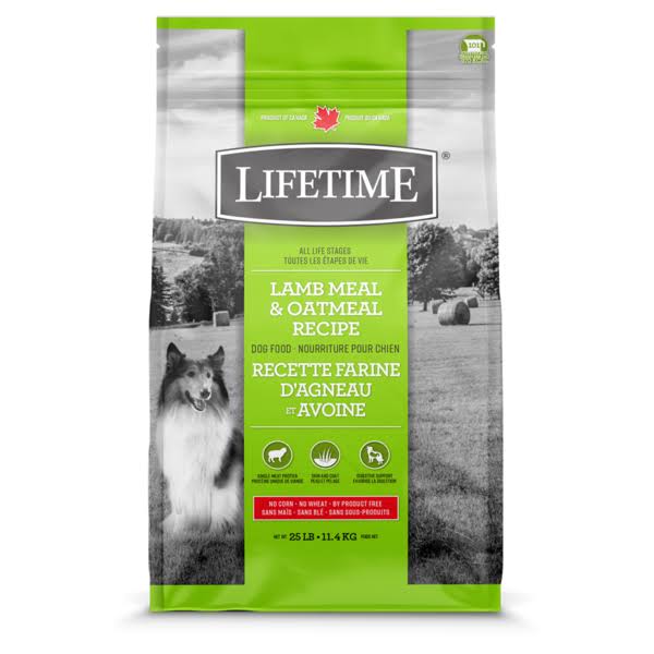 Lifetime Dog Food - Lamb and Oatmeal, 2.27kg