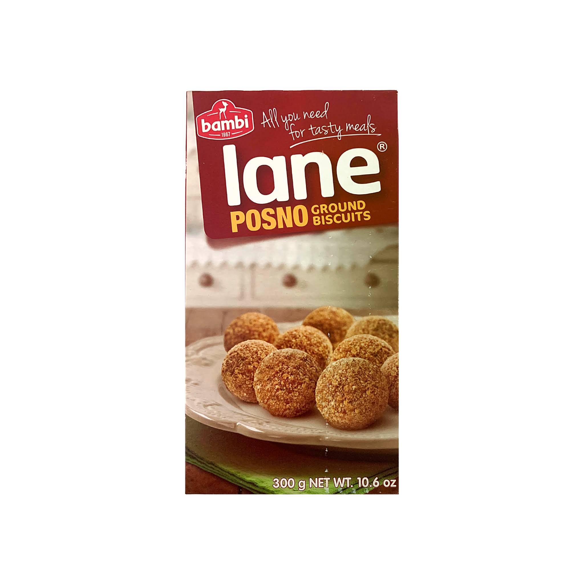 Bambi Lane Posna Ground Vegan Biscuits - 300 Grams - Mentor Family Foods - Delivered by Mercato