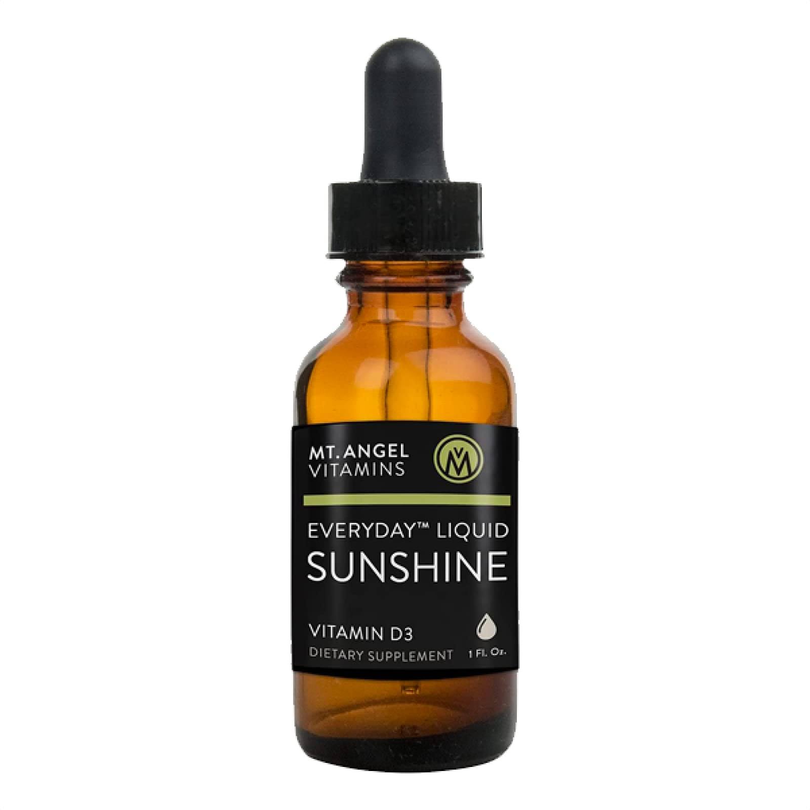 Mt. Angel Vitamins - Everyday Liquid Sunshine Drops, Supports Bone Hea