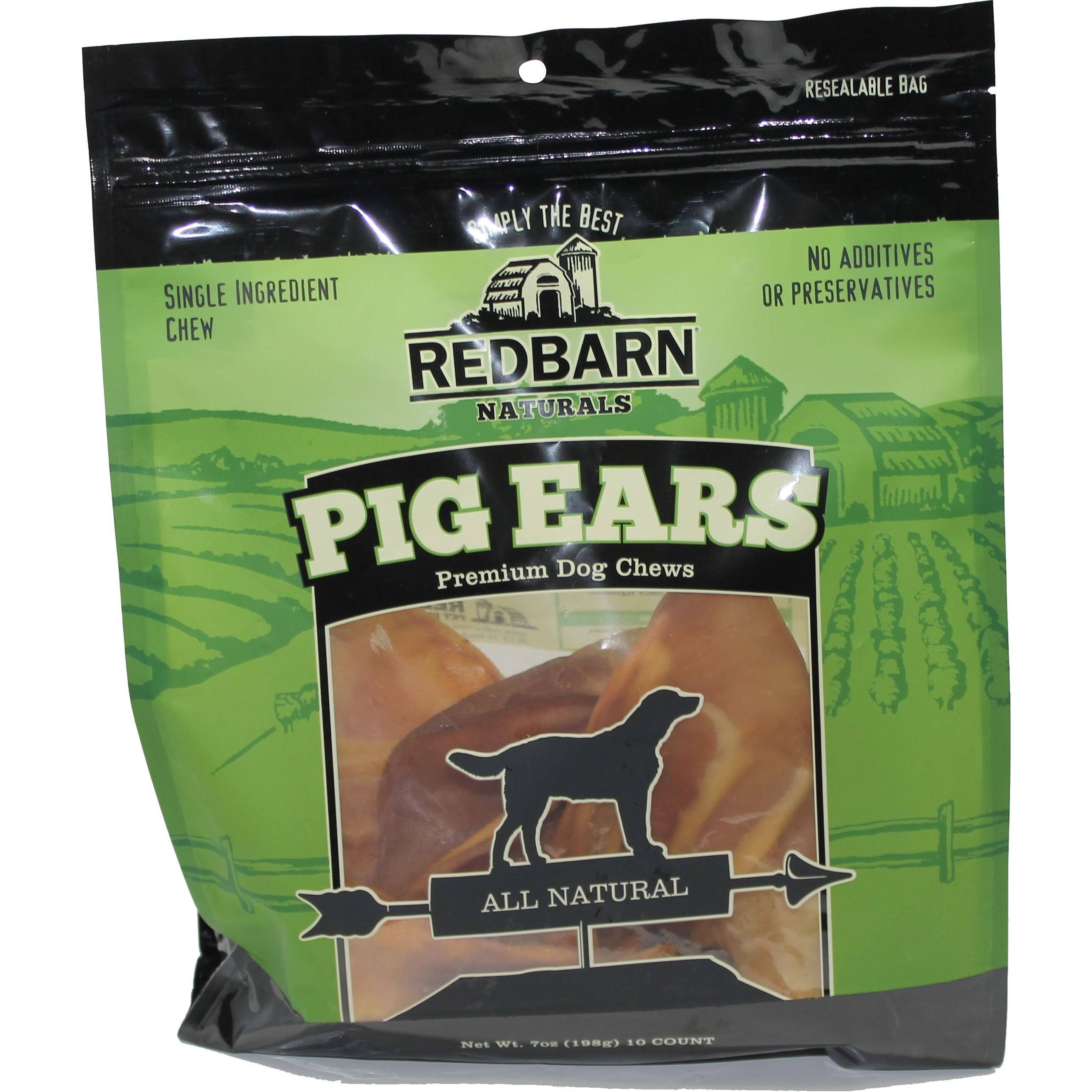 Redbarn Natural Pig Ears Pet Treats