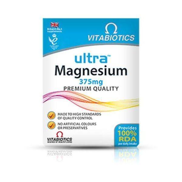 Vitabiotics Ultra Magnesium Tablets - 60ct