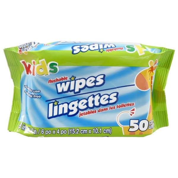 Flushable Wipes - Each