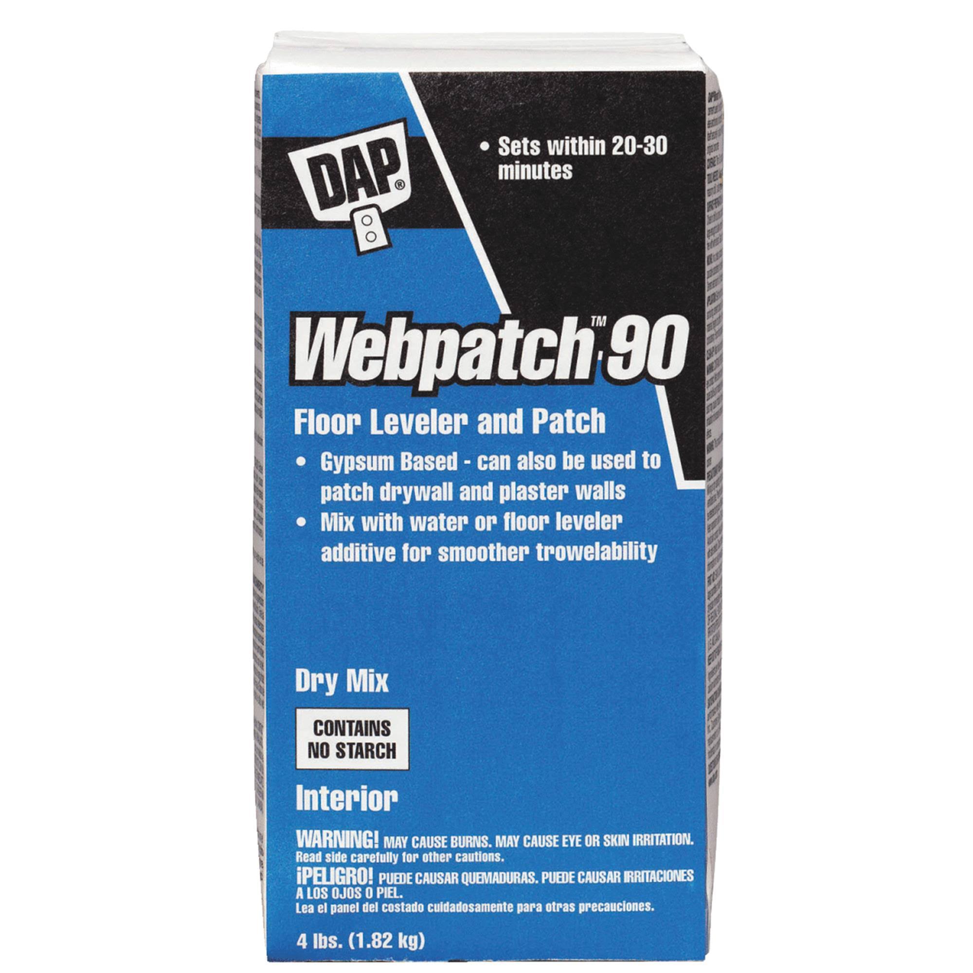 DAP Webpatch 90 General-Purpose Floor Leveler and Patch - 4lb